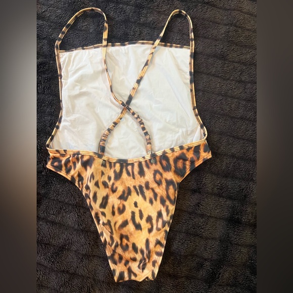 We are HAH hot as hell leopard one piece swim - Picture 3 of 7